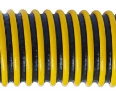 Mangueiras Industriais Echo5100: Preta com Espiral Amarelo